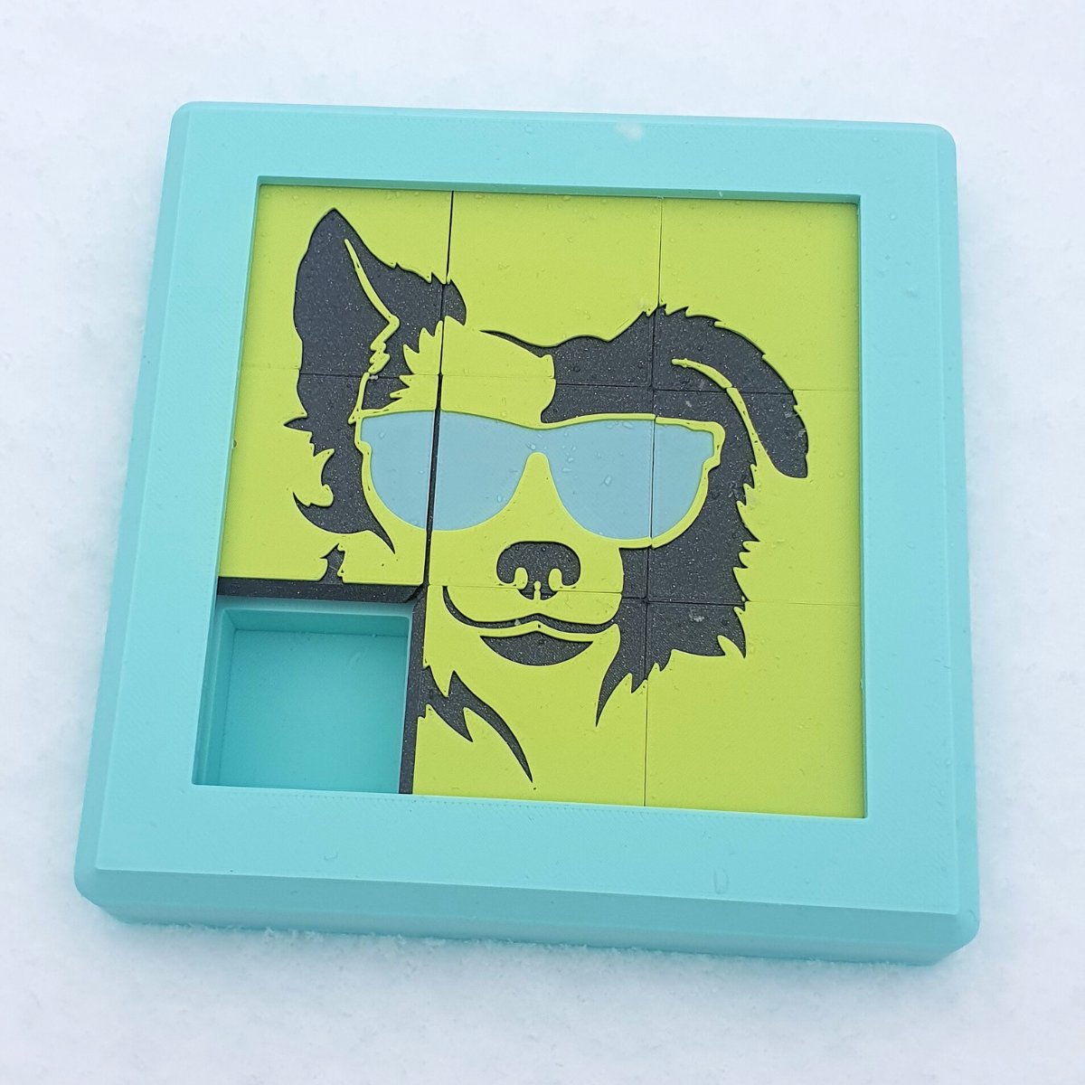Slide & Snack Puzzle